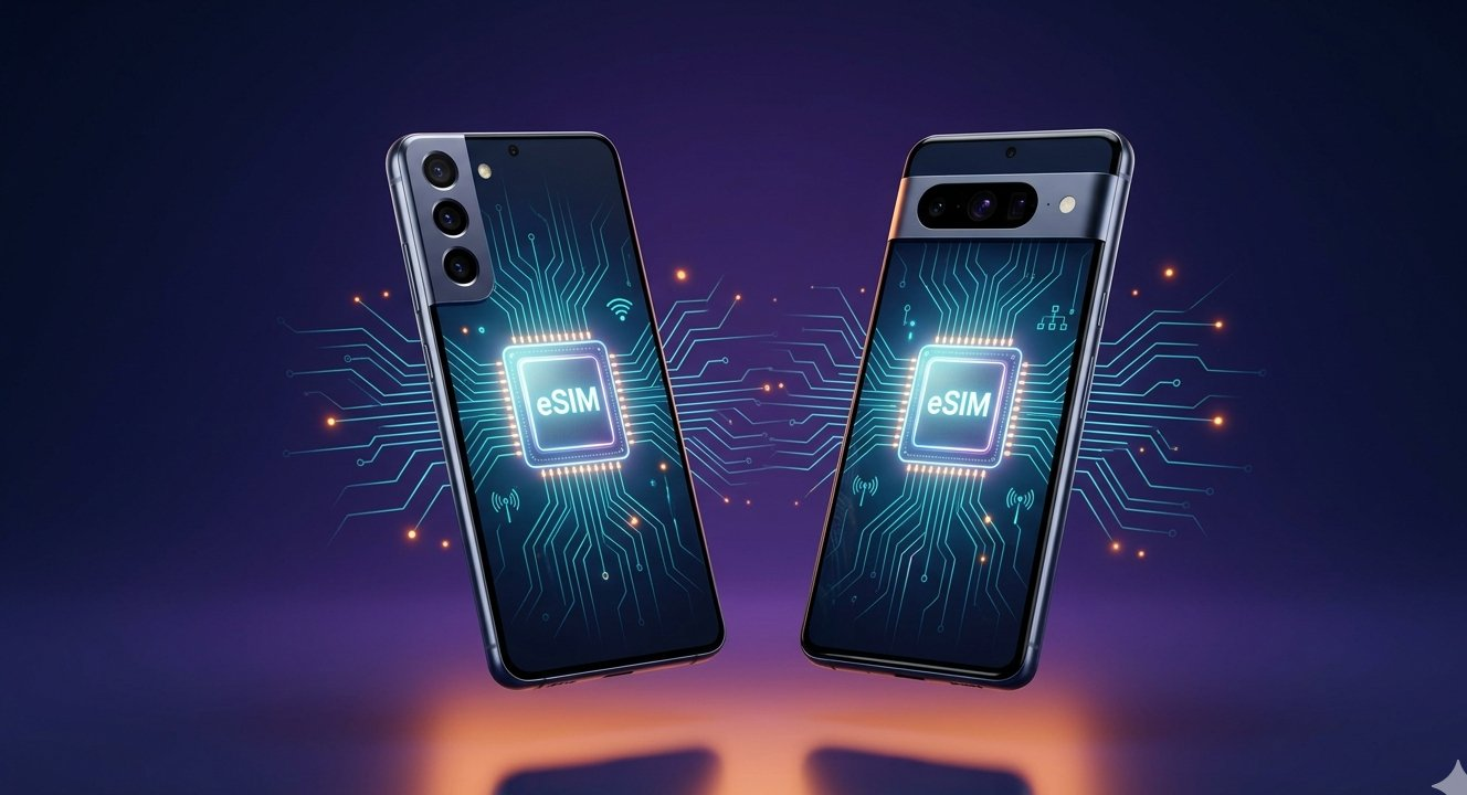 eSIM Android Samsung Galaxy Google Pixel 2026