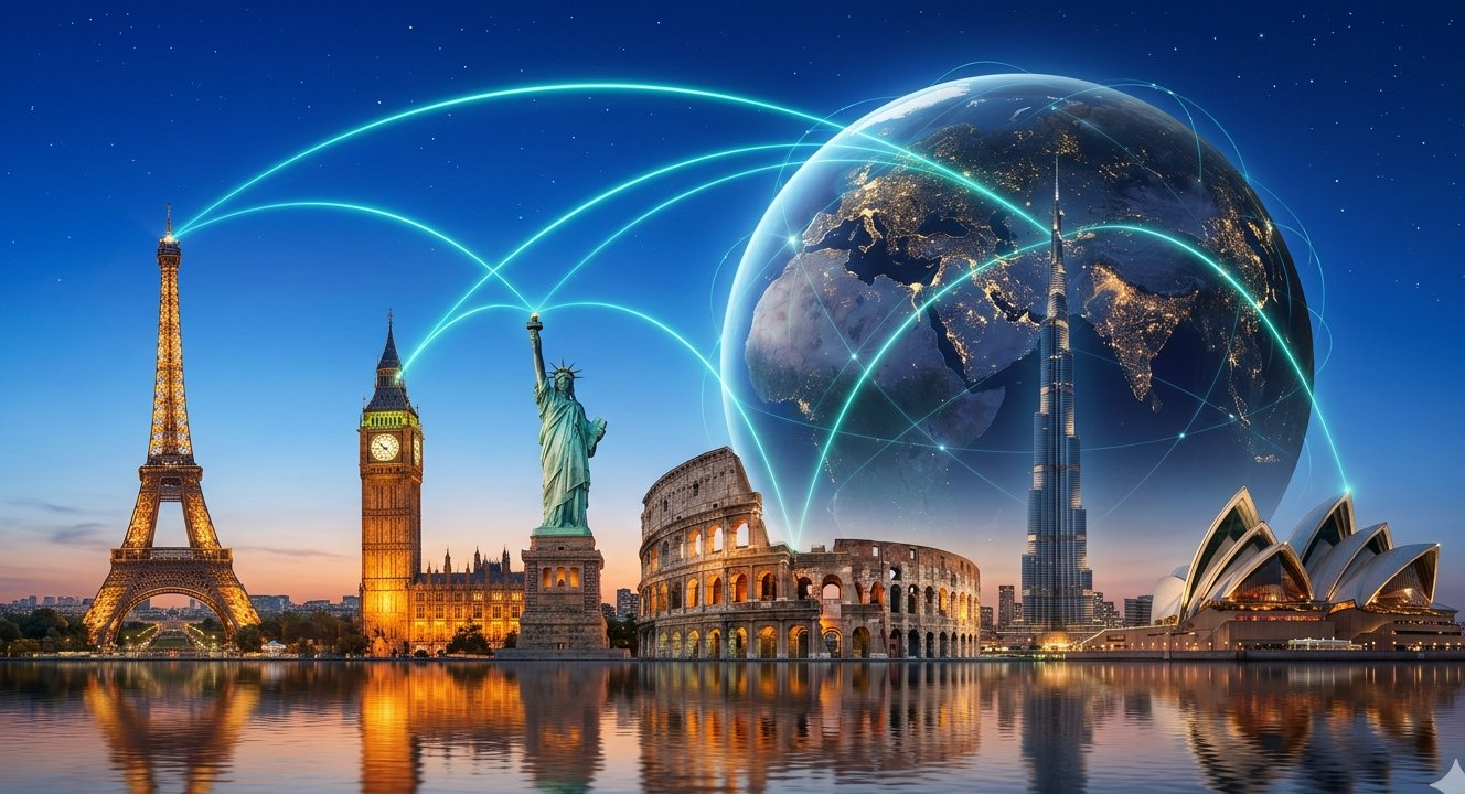 Meilleure eSIM monde 2026 monuments internationaux