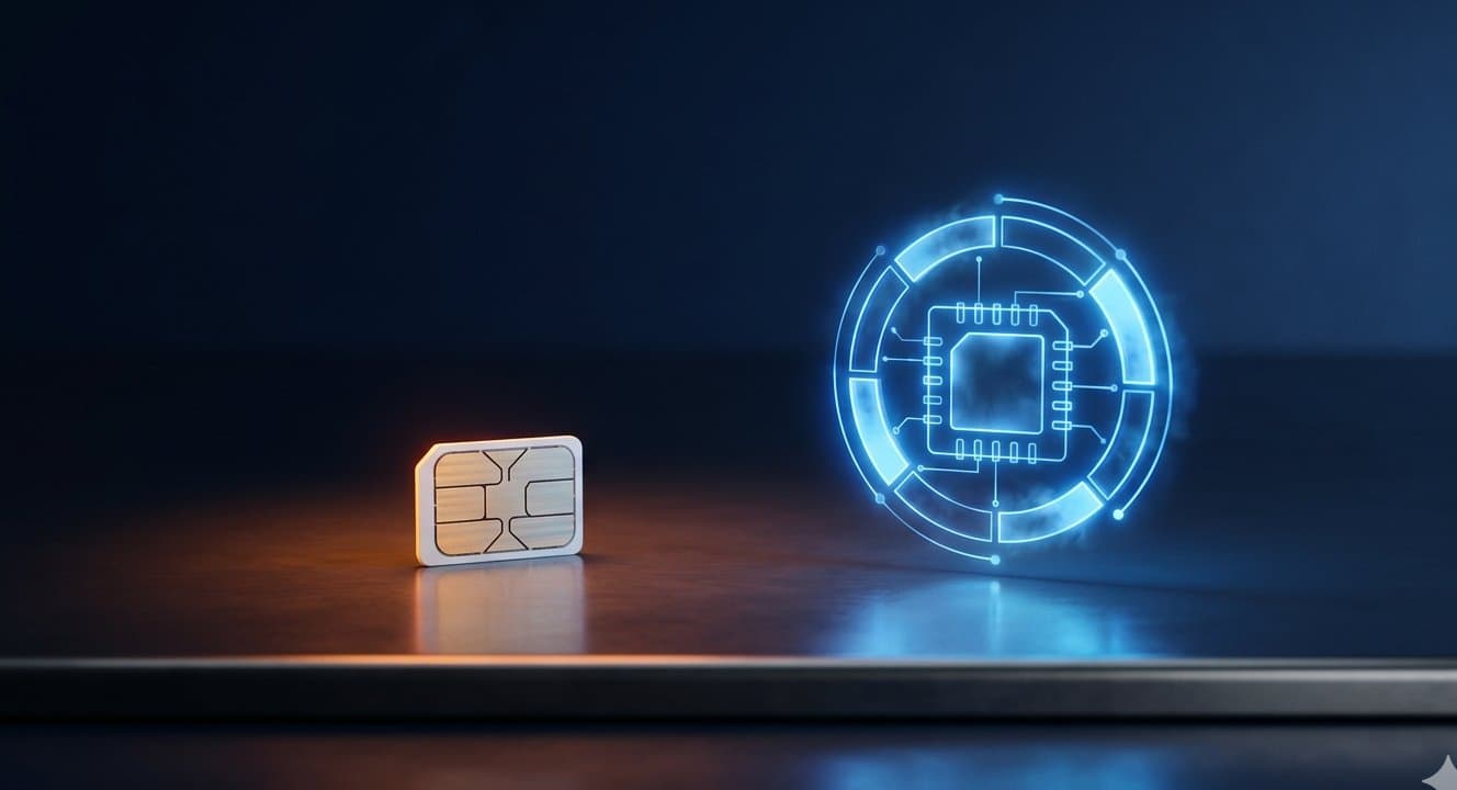 eSIM vs SIM physique comparatif